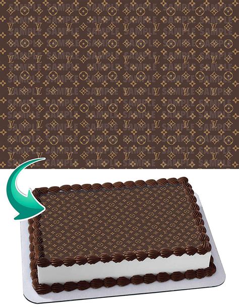 louis vuitton edible icing sheets